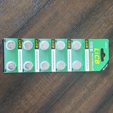 LiCB LR1130 Alkaline Coin Cell/Button Batteries 10pcs LR1130/AG10/389A/BLR1130