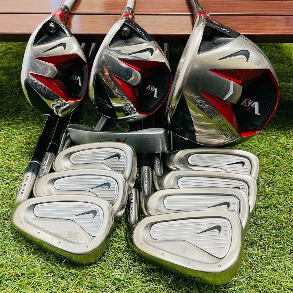 NIKE Fullset COVERT VRS 1w3w4hy Pro Combo Iron 5-9PS 11Pics R Flex RH Golf Club - Image 2 of 4