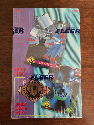 VINTAGE Fleer Ultra Premier Edition ''REBOOT'' Factory Sealed Box!