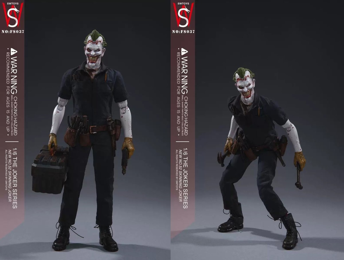 SWTOYS FS037 The Joker 1/6 Action Figure In Stock | eBay