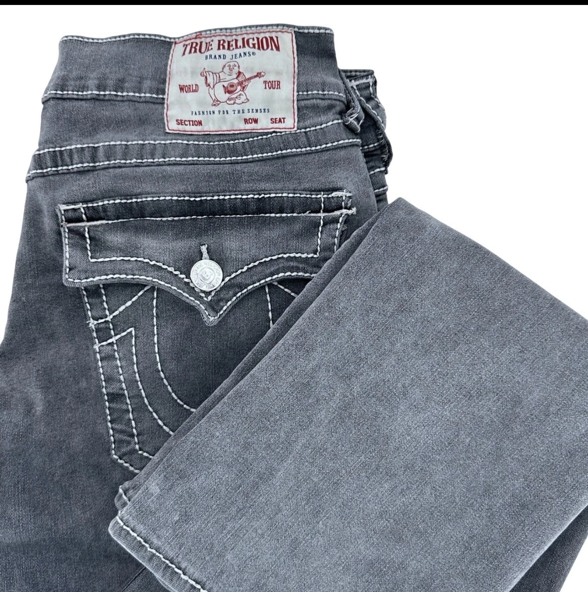 True Religion Ricky White Jeans for Men for sale | eBay