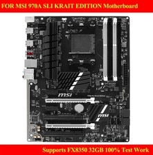 FOR   970A SLI KRAIT EDITION Motherboard Supports FX8350 32GB 100% Test Work *pi