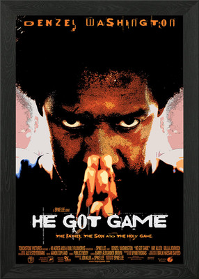 He Got Game Gerahmtes Wandbild Poster Leinwanddruck Bild