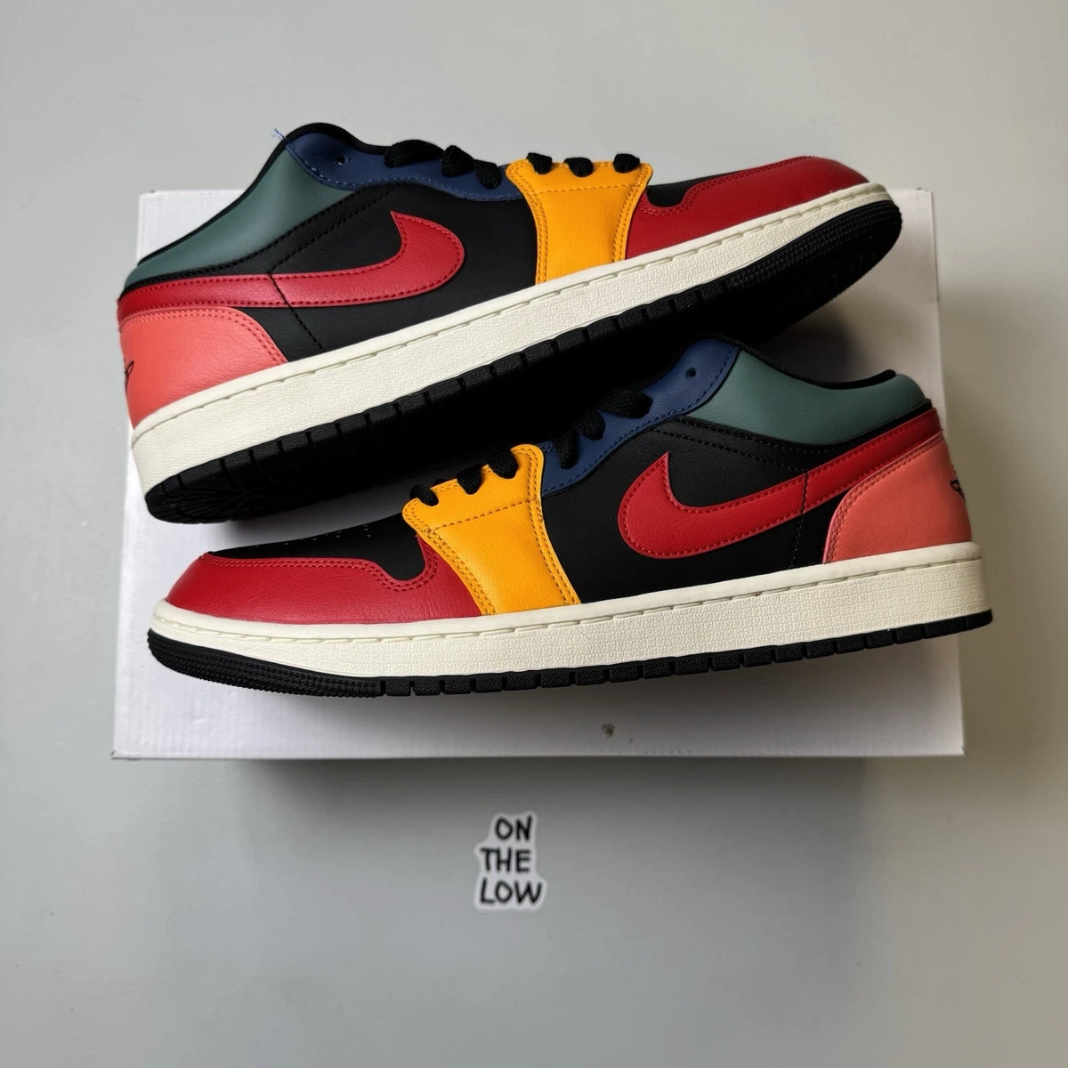 Jordan 1 SE Low Multi-Color W for sale | eBay