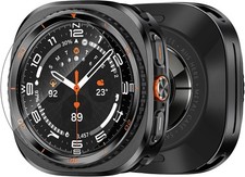 3 in 1 Metal Case for Samsung Galaxy Watch Ultra 47mm with Screen Protector