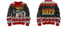 Ace Frehley band Rock On Merry Kissmas Christmas Ugly Sweater TMB6539