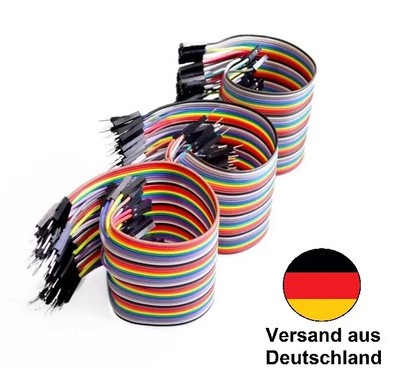 240 stk Jumper Kabel 10+20 cm 3er Set MM +MF + FF Wire Buchse Stecker Breadboard