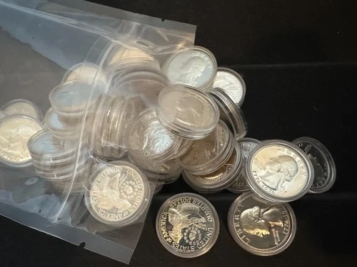 Roll of 40 1976-S PROOF 40% SILVER Bicentennial Washington Quarters