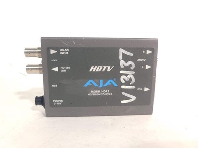 AJA HDP2 HD/SD-SDI to DVI-D & Audio Converter(C1859-4)