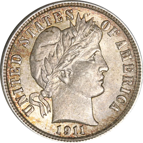 1911-P Barber Dime