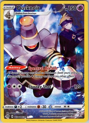 SWSH09: Brilliant Stars Trainer Gallery #TG06/TG30 Dusknoir