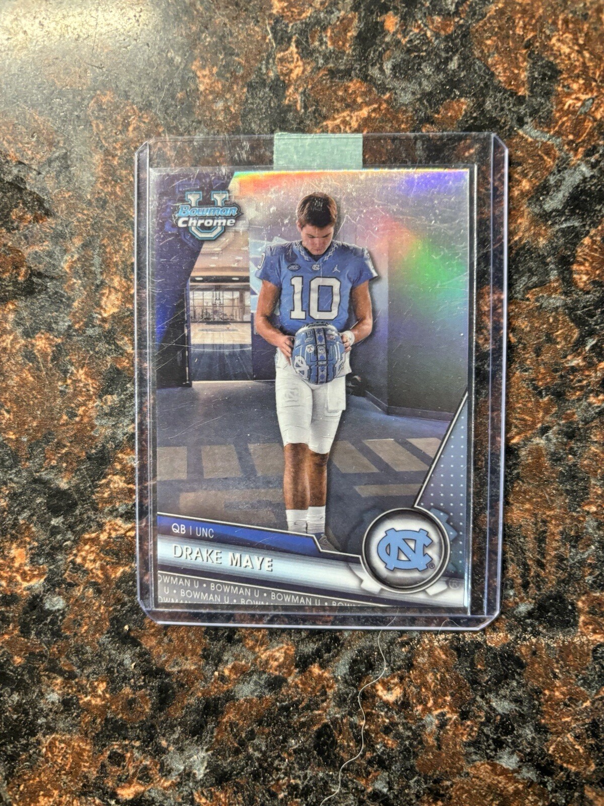 2023 Bowman University Chrome - Image Variation #149 Drake Maye (RC)