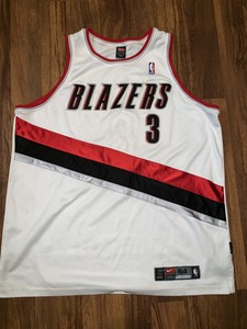 portland trail blazers white jersey