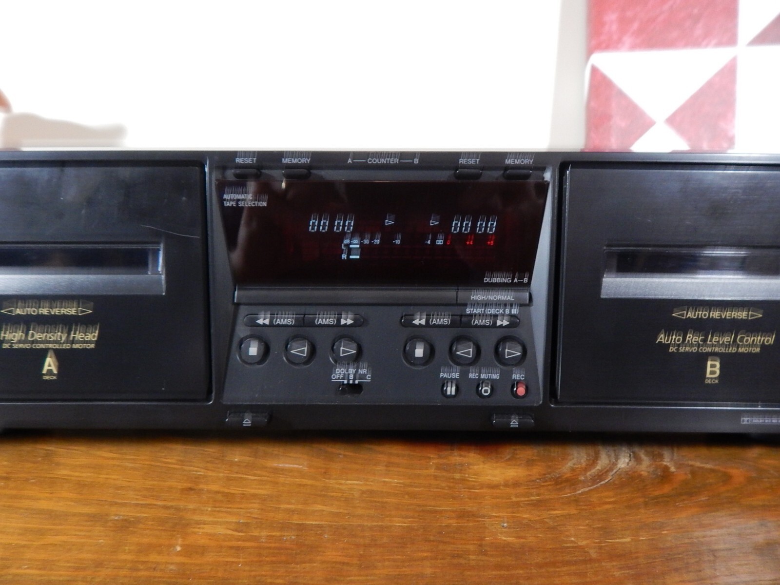 Sony TCWE475 Dual Cassette Deck With Pitch Control TESTED eBay