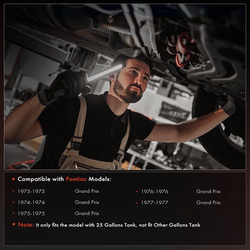 25 Gallons Fuel Tank w/o Filler Neck for Pontiac Grand Prix 1973 1974 1975-1977 - Image 3 of 4