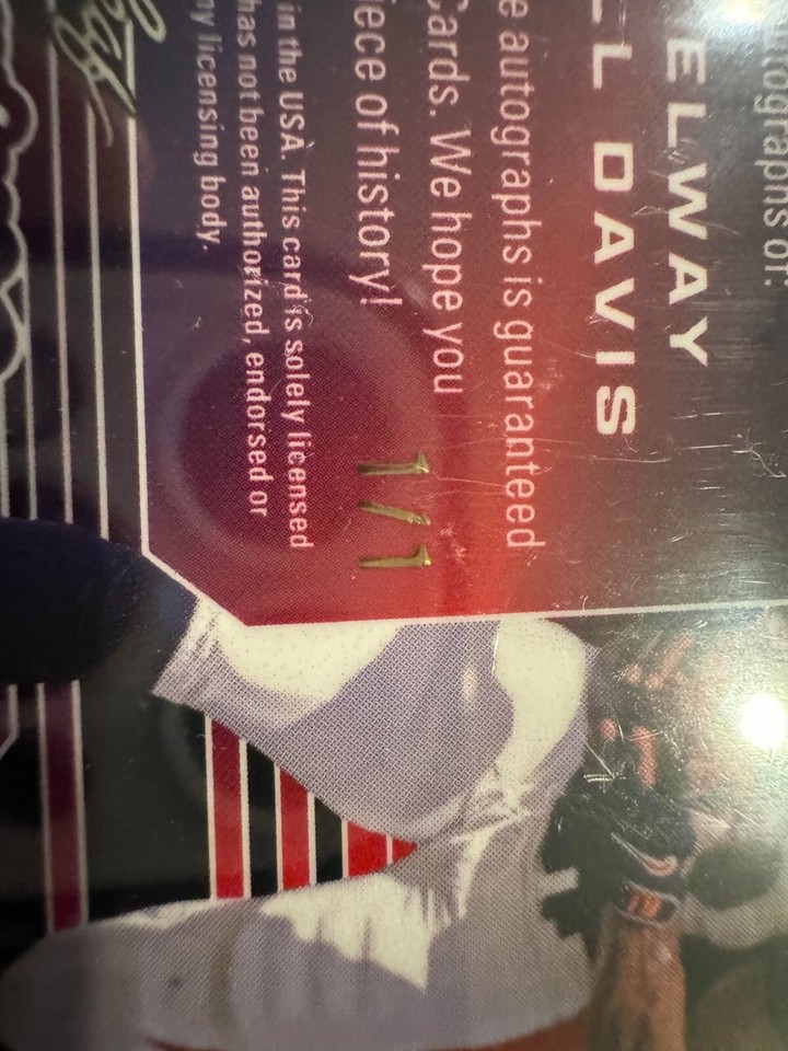 2024 Leaf Metal Signature Series John Elway, Terrell Davis 1/1 eBay