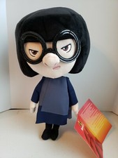 Disney Store AUTHENTIC Edna Mode The Incredibles 2 Plush Doll 12" NEW