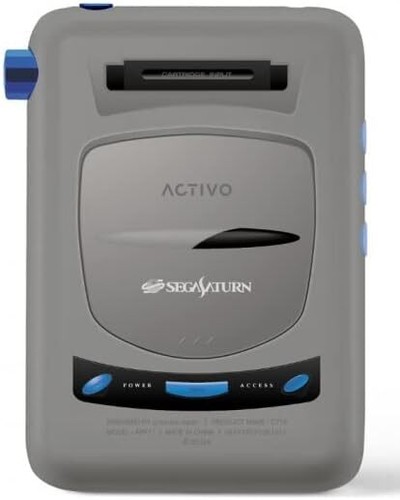 ACTIVO CT10 Sega Saturn White High-Resolution Compatible Portable Audio Player