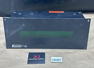 PREOWNED- Cincinnati Electrosystems Inc 5003 Digital Display Message Center  