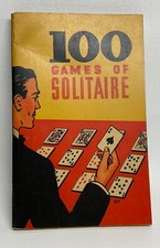 100 Games of Solitaire by Helen L. Coops 1939 book games vintage