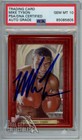 Mike Tyson 2010 Sportkings Ringside Mecca Promo Autograph Card PSA/DNA 10