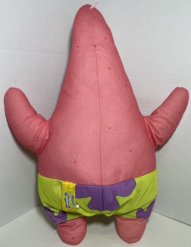 Nickelodeon Spongebob Patrick Star Plush Stuffed Toy Doll 17" By Good Stuff 2021 - Picture 4 of 6