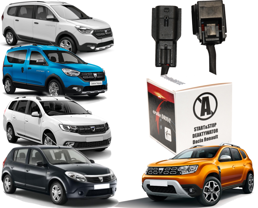 Disattivatore sistema Start-Stop - DACIA Duster 2 Sandero 2 Logan 2 Lodgy Dokker