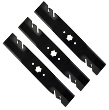 Set of 3 Gator Blades for MTD Cub Cadet Troy Bilt RZT 50" Deck Mowers 942-04053C