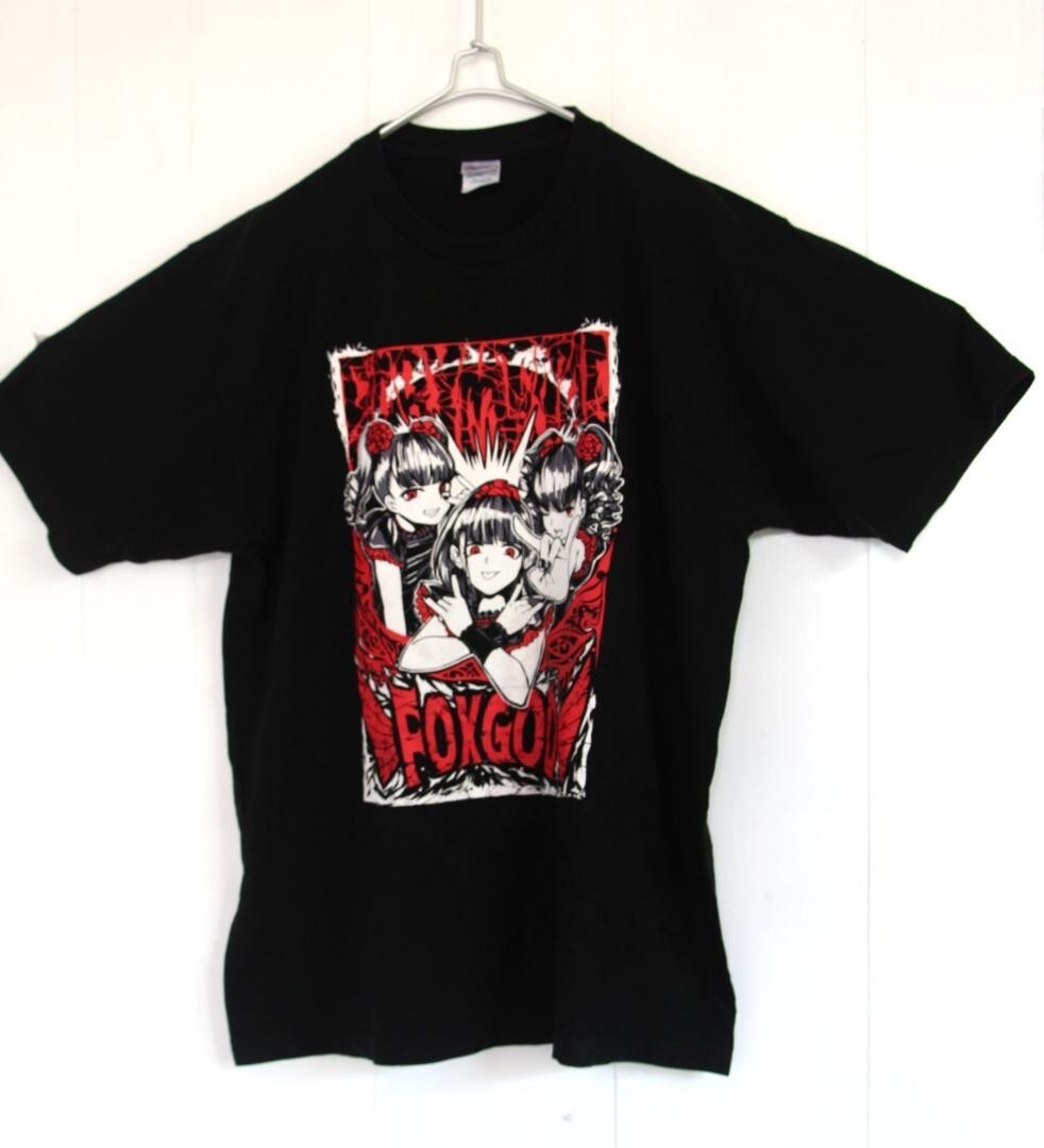 激レア！BLACK BABYL FOX GOD　Tシャツ　サイズXL Extremely rare BLACK BABYMETAL FOX GOD T-shirt size XL Japan