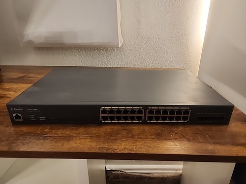 EnGenius Technologies ECS1528 Cloud 24 Port Gigabit Network Managed Switch - Picture 2 of 3