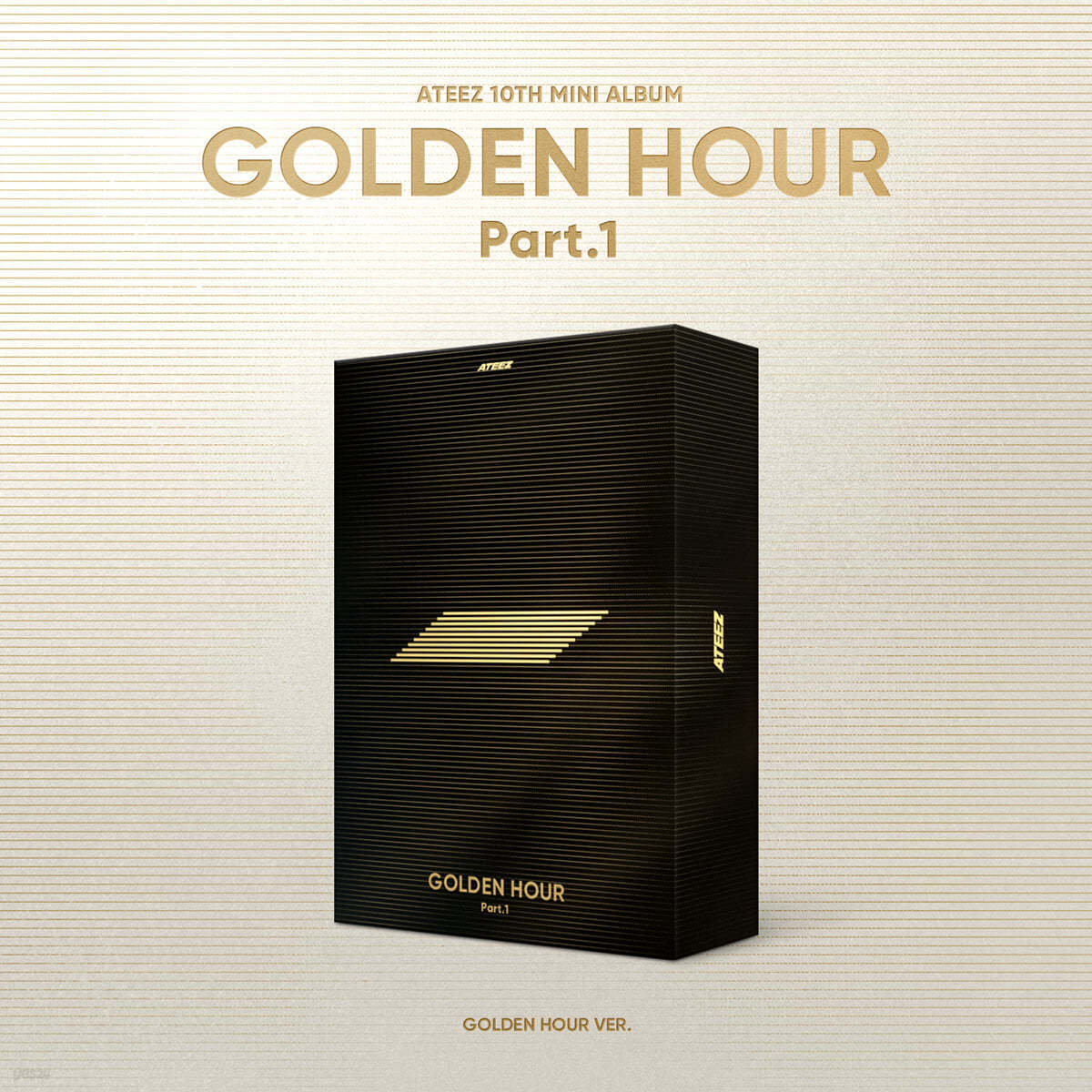 ATEEZ 10th Mini Album [GOLDEN HOUR : Part. 1] 3 ver. Set (ATZ10MN