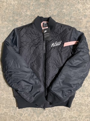 nike pink bomber jacket