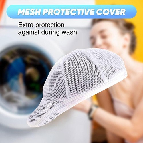 2-in-1 Hat Wash Bag Hat Cleaner Keeps Hat Shape Increases E Friction D1B7 DX - Picture 6 of 12