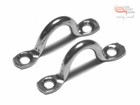 <!--F#f_0-->50 Pak Saddles suit Screws G316 Stainless Steel 5mm Eye Straps Wire Balustrade<!--F/-->