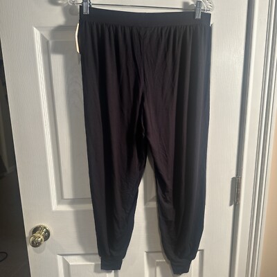 Lively Women Black Casual Lounge Pants S