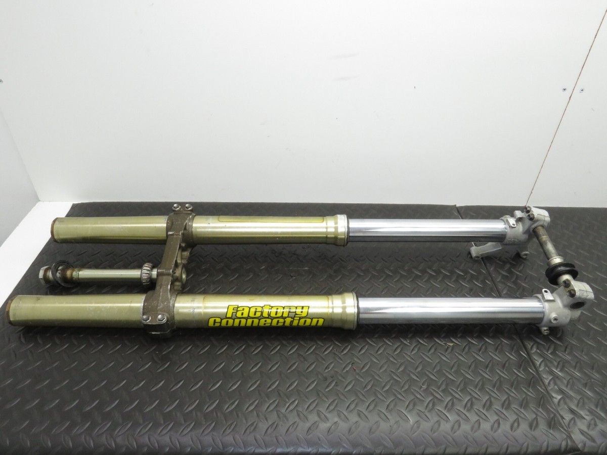 06 KAWASAKI KX 250F KX250F FRONT FORKS FRONT END LOWER TRIPLE