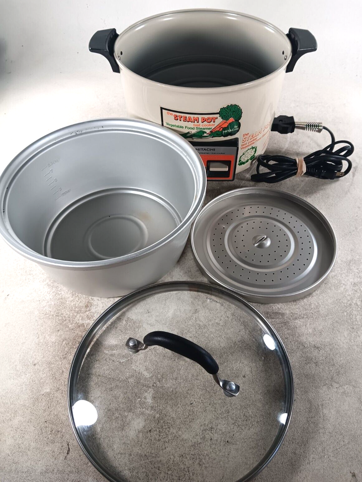 Hitachi ChimeOMatic Food Steamer Rice Cooker 5.6 cup manual RD4053