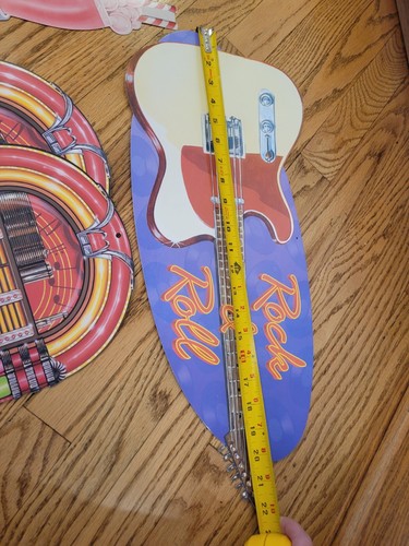 Vintage 1988 Beistle Fabulous 50s Jukebox Soda Fountain Paper Cutouts 10 Pcs. - Picture 9 of 14
