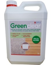 Best GREEN Killer (formerly Moss Clear) Powerful Biocide Drives Patio Roof Walls