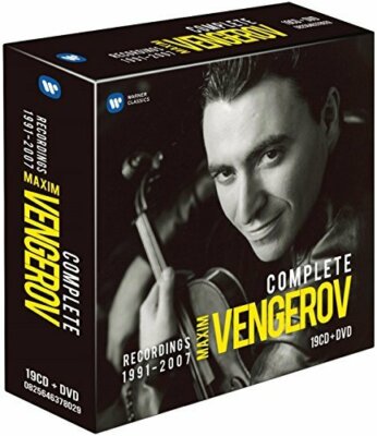 MAXIM VENGEROV Complete Recordings 1991-2007 WARNER CLASSICS 19 CD + DVD BOX NEW