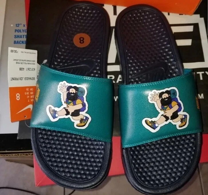 Sandali Nike Benassi stampa JDI rari slides 631261 408 taglia 8