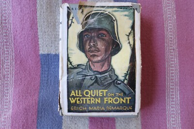 All Quiet on the Western Front by Erich Maria Remarque 1958 39th Printing HC/DJ 