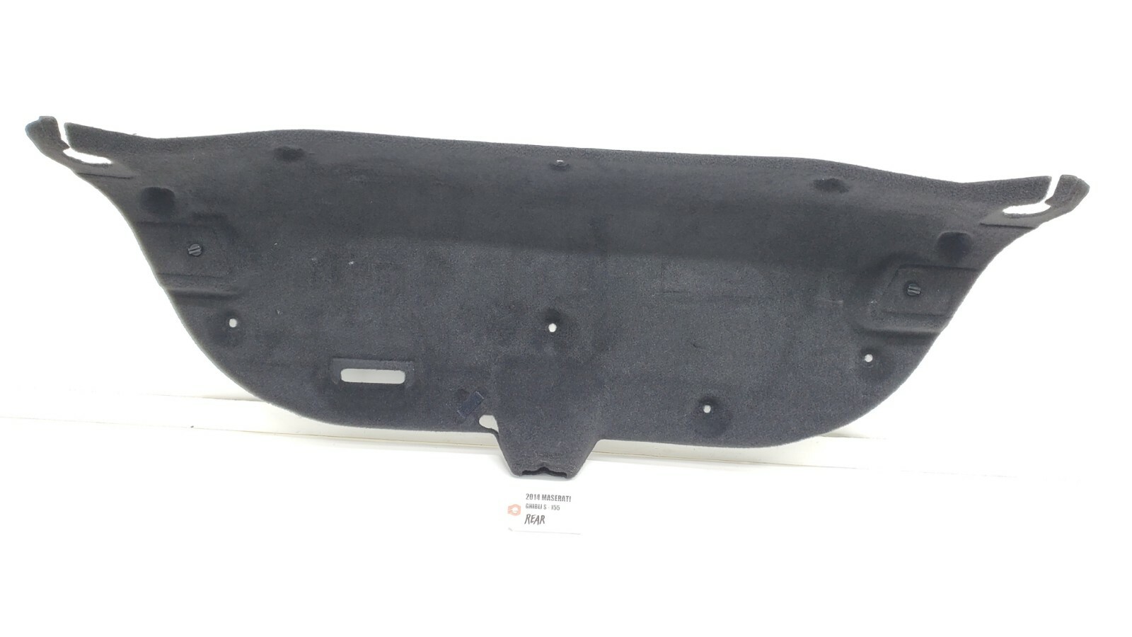 2014-2019 MASERATI GHIBLI S TRUNK LID INTERIOR TRIM OEM.