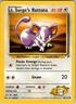 Pokemon TCG Lt. Surge's Rattata Gym Geroes 82/132 Unlimited Common Card WOTC MP