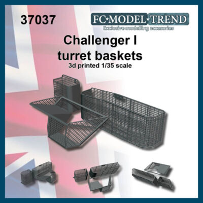 FC Model Trend 1/35 Challenger I, Turret Basckets