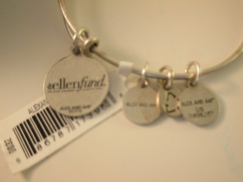 New Bracelet Alex and Ani The Ellen Fund Gorilla EWB Thank You Bracelet - Picture 3 of 7