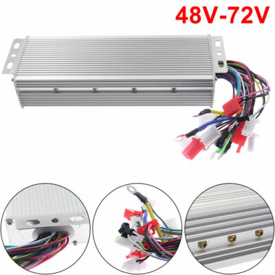 1500W Motor Speed Controller DC 48-72V For Electric E-bike Scooter Brushless US