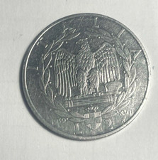2 Lire, 1939, RE VIittorio Emanuele III,Italia, Moneta, coin, argento @