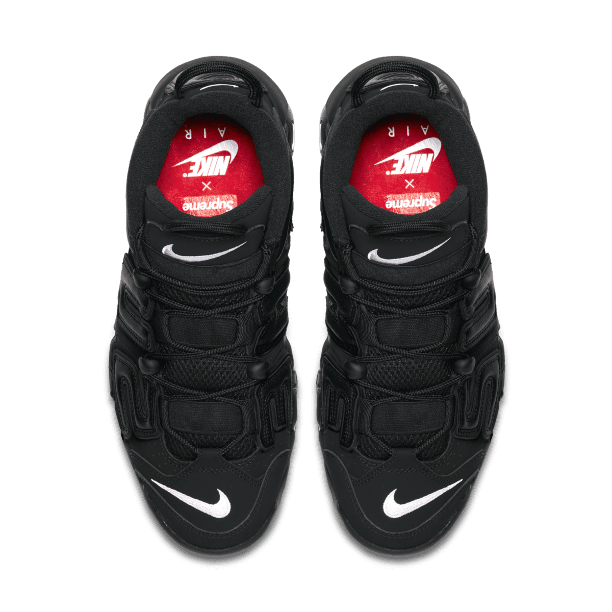 Supreme × Nike Air More Uptempo Triple Black 902290-001 Supreme × Nike Air More Uptempo Triple Black 902290-001