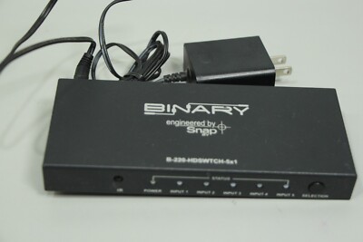Binary B-220-HDSWTCH-5x1